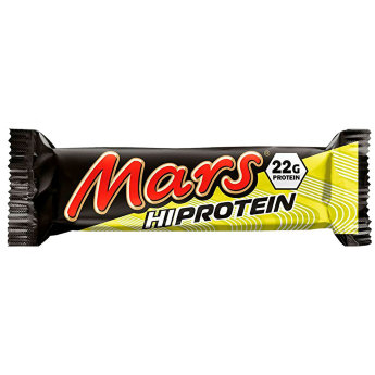 MARS Mars Protein Bar 59 г Новый Mars Protein Bar  содержит всего 200 калорий и имеет качественный питательный профиль и феноменальный вкус.
Данный батончик содержит 19 г белка (гидролизованный коллаген, изолята соевого белка, изолят молочного белка, сухое обезжиренное молоко, концентрат сывороточного протеина, яичный белок) в сочетании с мягкой карамелью и шоколадом.
