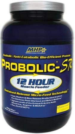 MHP Probolic-SR 2lb (0,9кг) Probolic-SR это многокомпонентный белковый коктейль, усваивающийся до 12 часов. А это значит, что 12 часов организм будет получать необходимые аминокислоты.