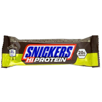MARS Snickers Protein Bar 55 г Новый Snickers Protein Bar  содержит всего 200 калорий и имеет качественный питательный профиль и феноменальный вкус.

Данный батончик содержит 18 г белка (гидролизованный коллаген, изолята соевого белка, изолят молочного белка, сухое обезжиренное молоко, концентрат сывороточного протеина, яичный белок) в сочетании с мягкой карамелью и шоколадом.