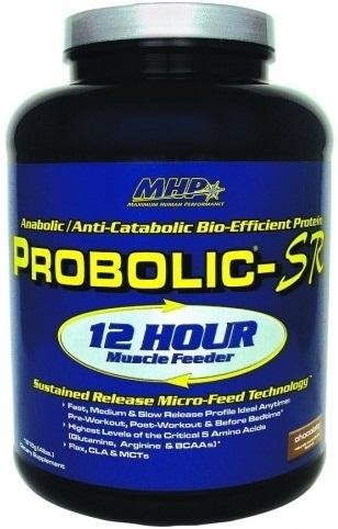 MHP Probolic-SR 4lb (1,8кг) Probolic-SR это многокомпонентный белковый коктейль, усваивающийся до 12 часов. А это значит, что 12 часов организм будет получать необходимые аминокислоты.