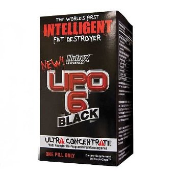 Nutrex Lipo 6 Black Ultra Concentrated (60 капсул) Легендарный жиросжигатель! Специальная ультраконцентрированная серия!