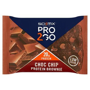 SCI-MX Pro 2Go Protein Brownie 65 г Протеиновый брауни с потрясающим вкусом, нежнейшей текстурой и невероятным ароматом шоколада, обеспечивают высококачественным белком, полезными жирами и медленными углеводами, чтобы поддерживать ваш организм на высоком энергетическом уровне. Незабываемый вкус кондитерской выпечки! Лучший по вкусу продукт на рынке!