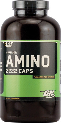 OPTIMUM NUTRITION Super Amino 2222 Caps (300 капсул) Superior AMINO 2222 Caps содержит 22 аминокислоты.