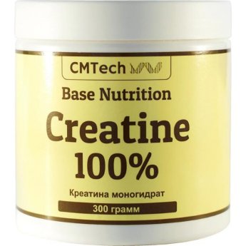 CMTech Creatine 100% (300 г) CMTech Base Nutrition Creatine 100%. Креатин с экспертной отметкой от Бориса Цацулина