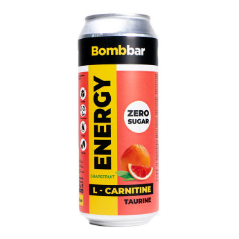 BOMBBAR Энергетический напиток Energy &quot;L-Carnitine&quot; 500 мл Бодрящая новинка от BombBar!