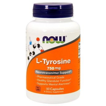 NOW L-Tyrosine 500 mg (120 капсул) С каждой порцией L-Tyrosine 500mg от NOW вы снабдите себя тирозином. Данная аминокислота играет важную роль в ментальном здоровье нашего мозга. Она является обязательным участником при синтезе нейротрансмиттеров, отвечающих за наше настроение и когнитивную функцию. Благодаря тирозину вы сможете улучшить работу мозга и поддержите хорошее настроение. Еще тирозин известен тем, что стимулирует функцию щитовидной железы.
