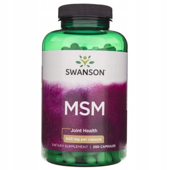 SWANSON MSM 500 mg (250 капсул) SWANSON MSM 500 mg (250 капсул)