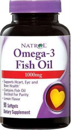 NATROL Omega-3 Fish Oil 1000 mg (90 капсул) NATROL Omega-3 Fish Oil 1000 mg (90 капсул)