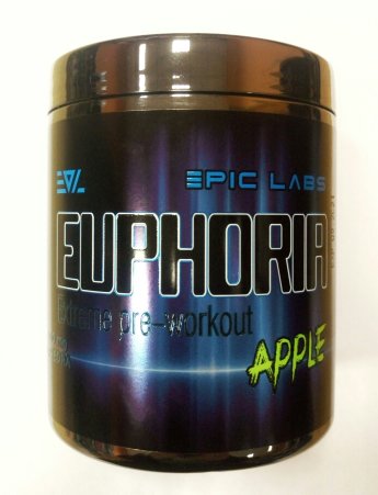 EPIC LABS Euphoria 20 порций Новейшая формула Euphoria насыщает организм энергией, стимулирует мышечные ткани к восстановлению после силовых нагрузок, позволяет мышцам стать сильнее, выносливее, что, в итоге, приводит к фантастическим результатам.

Euphoria улучшает концентрацию, замедляет появление ощущения усталости и характеризуется сильным энергетическим действием. 

Euphoria усиливает адаптационные способности организма, что позволяет продлить тренировку и сделать ее более эффективной!

Работает сразу в двух направлениях - это мощный предтреник и эффективный жиросжигатель. Он гарантирует быстрое сжигание жира, точную фокусировку, выносливость, выраженное ощущение пампинга.