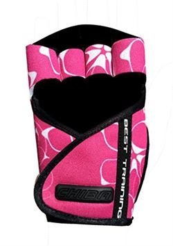 Перчатки атлетические CHIBA Lady Motivation Gloves (40936) Розовый камо 