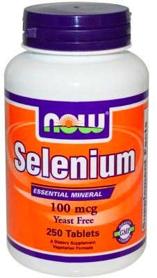 NOW Selenium 100 мкг (100 таблеток) Селен - противораковый антиоксидант. Оказывает противовоспалительное, противоатеросклеротическое, противоопухолевое действие, способствует росту волос, препятствует процессу старения. Снижает негативные действия неблагоприятных экологических факторов.