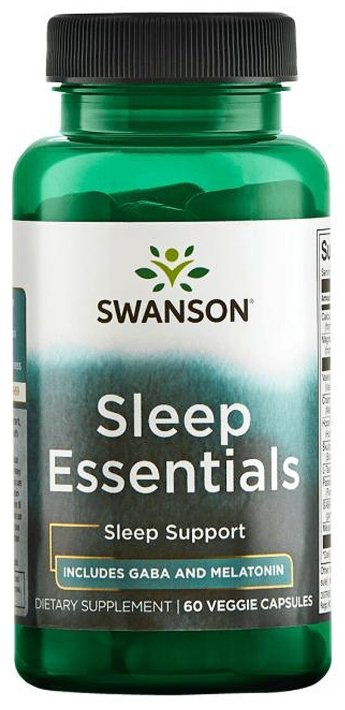 SWANSON Sleep Essentials (60 вегкапсул) SWANSON Sleep Essentials (60 вегкапсул)