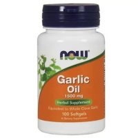 NOW Garlic Oil 1500 мг (100 софтгелей)