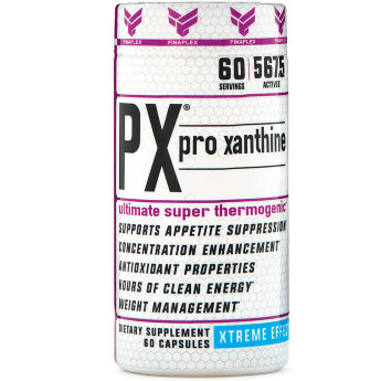 FINAFLEX PX White (Pro Xanthine) 60 caps ^ Жиросжигатель от известной фармакологической компании FinaFlex. Средство отличается высоким качеством и доступной цены. Оно обеспечивает спортсменов всем необходимым для активного образа жизни, продолжительных и успешных тренировок.