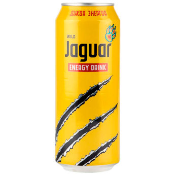 JAGUAR Energy Drink 0.5л ТВЕРСКАЯ Jaguar 0.5л