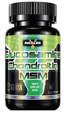 MAXLER Glucosamine-Chondroitine-MSM (90 капсул) Glucosamine-Chondroitine-MSM от Maxler сочетает в своем составе три самых эффективных питательных вещества для поддержания здоровья Ваших суставов.