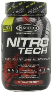 MuscleTech Nitro-Tech 2b (0,9кг) Наиболее действенная сывороточная формула, когда-либо созданная компанией MuscleTech, в новом протеине Nitro-Tech Performance Series.