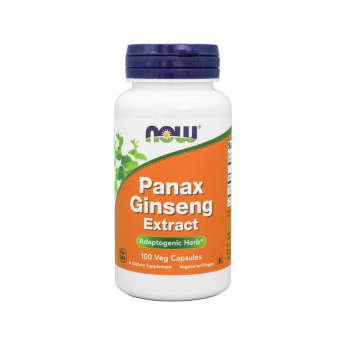 NOW Panax Ginseng Extract 500мг (100 вегкапсул) NOW Panax Ginseng 500мг (100 вегкапсул)