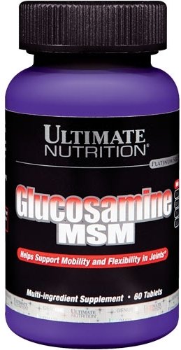 Ultimate Glucosamine &amp; MSM (60 таблеток) Glucosamine & MSM от Ultimate Nutrition - добавка для поддержания здоровья суставов и связок.