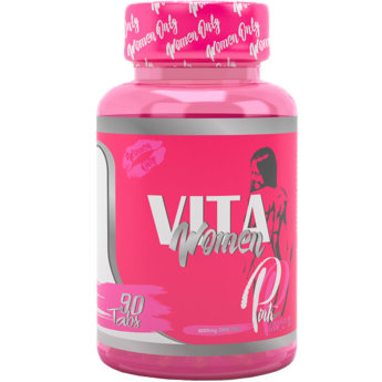 STEEL POWER Pink Power VitaWomen (90 таблеток) VITAWOMEN – витаминно-минеральная формула, разработанная для дам, ведущих активный образ жизни и заботящихся о своем здоровье. Содержит полный комплекс витаминов и минеральных веществ необходимых вашему организму, а так же гиалуроновую кислоту и экстракт зеленого чая для сохранения вашей красоты, молодости и тонуса.
