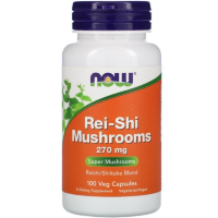 NOW Rei-Shi Mushrooms 270mg 100 вегкапс