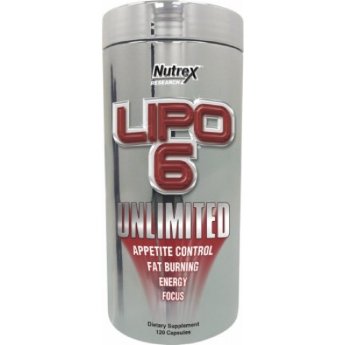 Nutrex Lipo 6 Unlimited (120 капсул) Спортивная добавка Lipo 6 UNLIMITED, производителем которой является компания Nutrex, поможет вам добиться превосходных результатов в сжигании жира.