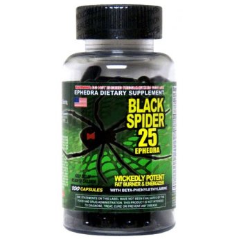 CLOMA PHARMA Black Spider 100 кап Black Spider – это вершина среди сжигателей жира компании Cloma Pharma. Возможно, это вообще сильнейший препарат в своей области. Как заявляет производитель: "Если вам не поможет жиросжигатель Black Spider, то вам уже ничего не поможет". Это вполне оправданное утверждение, поскольку состав продукта просто не может не помочь вам в борьбе с лишним весом.