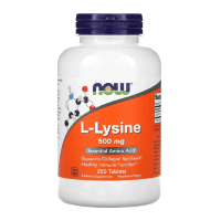 NOW L-Lysine 500 мг (250 таблеток)