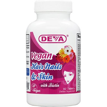DEVA Hair, skin, nails (90 таблеток) Витаминно-минеральный комплекс, специально разработанный для веганов, для восполнения недостающих витаминов из питания!