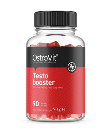 OSTROVIT Testo Booster (90 капсул) OSTROVIT Testo Booster​ - это высокоэффективный бустер тестостерона, разработанный на основе растительных экстрактов, витаминов и минералов.