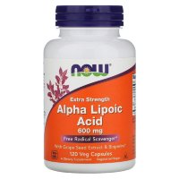 NOW Alpha-Lipoic Acid 600mg (120 вегкапсул)