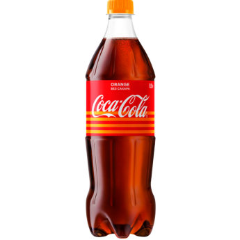 COCA-COLA Zero (бутылка) 900 мл Coca-Cola Orange Zero - один из самых ярких вкусов Coca-Cola. Секрет успеха Coca-Cola Orange Zero – в сочетании освежающего вкуса Coca-Cola с ароматным апельсином. Цитрусовые нотки мягко подчеркивают неповторимый вкус Coca-Cola, делая день чуточку ярче и насыщеннее. Не задумываясь о калориях.