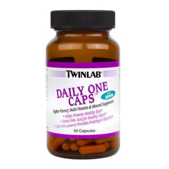 TWINLAB Daily One whit iron 60 капс Каждая таблетка TWINLAB Daily One состоит из жирорастворимых витаминов и водорастворимых витаминов длительного действия и быстро высвобождаемых минералов и пищеварительных веществ. 