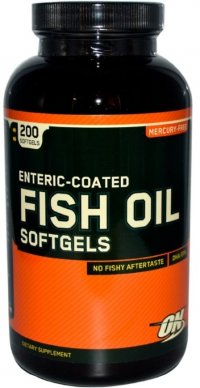 OPTIMUM NUTRITION Enteric-Coated Fish Oil 200 софтгелей