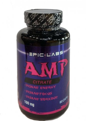EPIC LABS AMP Citrate 100mg (90 капсул) EPIC LABS AMP Citrate 100mg (90 капсул)