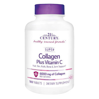 21ST CENTURY Super Collagen с витамином C (180 таблеток) 21ST CENTURY Super Collagen с витамином C (180 таблеток)
