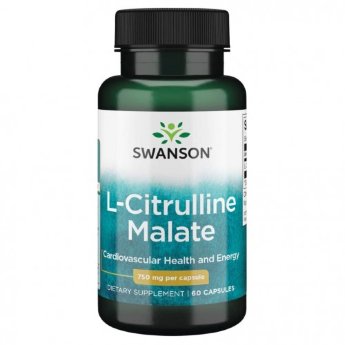 SWANSON L-Citrulline Malate 750 mg (60 капсул) SWANSON L-Citrulline Malate 750 mg (60 капсул)