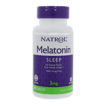 NATROL Melatonin Time Release 3 mg (100 таблеток) NATROL Melatoninспособствует установлению нормального режима сна. Содержит витамин B-6 для естественной выработки мелатонина в организме.
