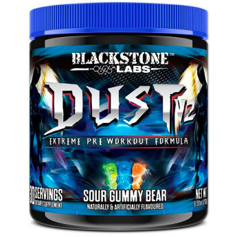BLACKSTONE LABS Dust V2 25 порц Пришло время для новой версии DUST V2! Волосы «в огне», глаза выпадают из орбит, взрывная сила и мощь, экстремальная энергия, выносливость, и невероятный пампинг – это Blackstone Labs Dust V2!