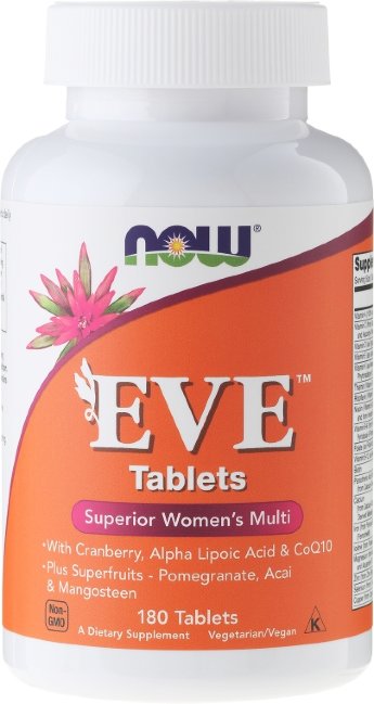 NOW Eve Tablets Superior Women&#039;s Multi (180 таблеток) NOW Eve Superior Women's Multi (180 таблеток)