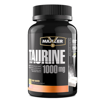 MAXLER USA Taurine 1000 mg (100 веган капсул) Таурин помогает снизить риски появления заболеваний сердечно-сосудистой системы, так как он помогает регулировать уровень холестерина и кровяное давление. Таурин играет важную роль для спортсмена, потому что он помогает бороться с усталостью, ускоряет жиросжигание и способствует восстановлению мышц.