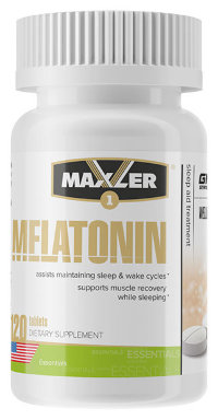 MAXLER USA Melatonin 3 мг (120 таблеток)