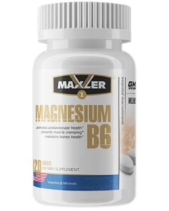 MAXLER USA Magnesium B6 (120 таблеток) Maxler Magnesium B6 поможет сделать ваши тренировки более эффективными и продолжительными.
Магний помогает поддерживать сердце в здоровом состоянии и способствует производству клеточной энергии. Также магний улучшает нервную систему и поддерживает мышцы.