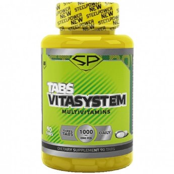 STEEL POWER VitaSystem 90 таблеток VITASYSTEM – витаминно-минеральная формула, разработанная для людей ведущих активный образ жизни и заботящихся о своем здоровье. Содержит полный комплекс витаминов и минеральных веществ необходимых вашему организму.