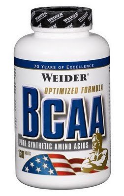 WEIDER BCAA 130 таб Эти аминокислоты абсолютно необходимы для эффективного наращивания мышц!