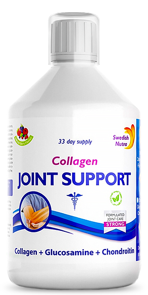 SWEDISH NUTRA Joint Support Collagen 500мл Лесная ягода SWEDISH NUTRA Joint Support Collagen 500мл Лесная ягода