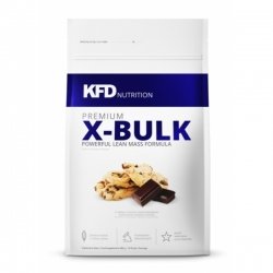 KFD X-Bulk 980 г Premium X-Bulk является качественной смесью двух самых популярных видов сывороточного белка (концентрата и изолята) с высококачественными углеводами в соотношении 1:1. Как и у всех продуктов KFD, в составе X-Bulk нет красителей, консервантов или других примесей.