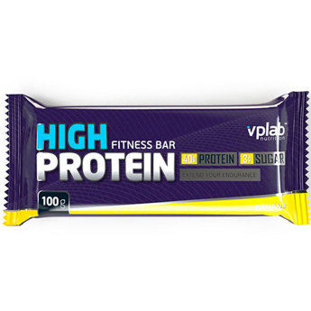 VP Lab High Protein Bar 100 г Уникальный батончик с высоким содержанием протеина 40% (молочный, соевый и коллагеновый протеины!) и клетчатки с минимальным количеством сахара. Идеально подходит как полезный, вкусный и удобный перекус, прекрасно дополняет белковую диету. Еще никогда протеиновый батончик не был таким вкусным и полезным!