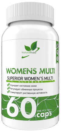 NATURALSUPP Womens Multi Женские витамины (60 капсул)