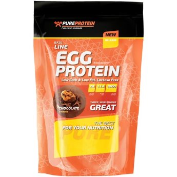 PureProtein Egg Protein (1кг) Высочайшая степень питательности – 1 кг сухого яичного белка заменяет 315 белков свежих яиц!